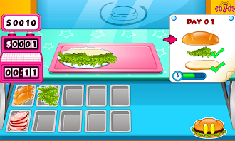 Game screenshot Go Fast Cooking Sandwiches hack