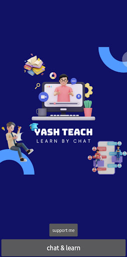 Android application YashTeach screenshort