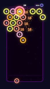 Neon Bubble Shooter 0.8 APK screenshots 3