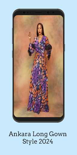 Ankara Long Gown Style 2024