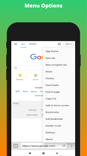Desi Browser Screen 3