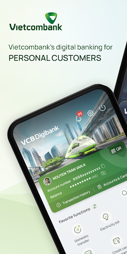 Android application VCB Digibank screenshort