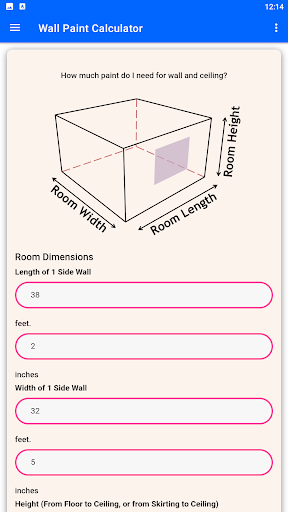 Wall Paint Calculator