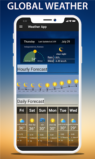 Local Weather Forecast - Weath Screen 2