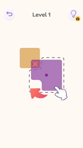 Android application Block Rotate Challenge screenshort