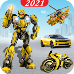 Cover Image of Download Superhero Robot Action Car Game: Robot Transform 1.0 APK