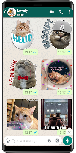 WASticker - Cat Stickers Screen 2