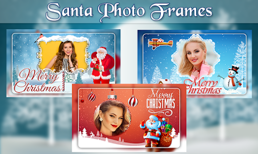 Santa Photo Frames