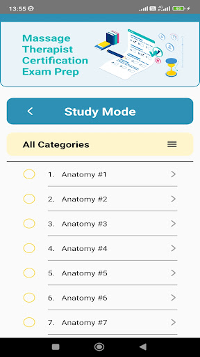 Massage Therapist Exam Prep Screen 2