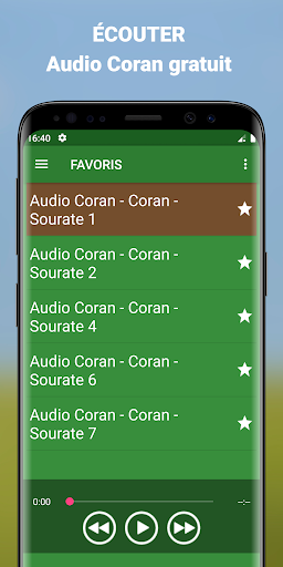 Audio Coran en français mp3 Screen 3