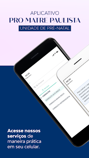 Android application Pro Matre, Exames e Consultas screenshort