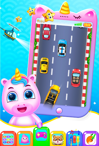 Unicorn preschool baby phone