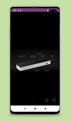 Android application eve power strip guide screenshort