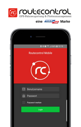 Android application Routecontrol Mobile screenshort