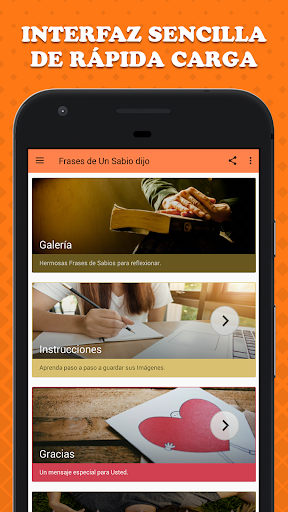 Android application Frases de Un Sabio dijo screenshort