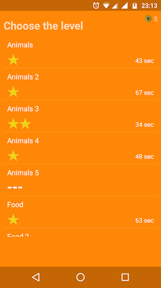 Word Search in Spanish - Screenshot 2