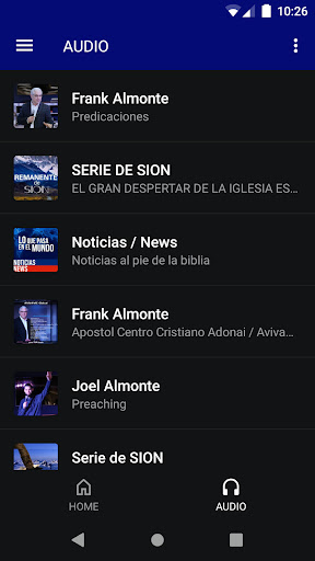 Frank Almonte Ministries Screen 2