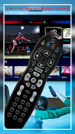 Set Top Box Remote for CISCO Screen 2