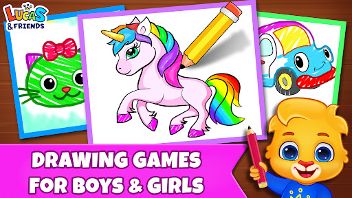 Drawing Games: Draw & Color 1