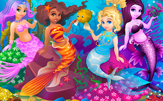 Mermaid Dress up for Girls