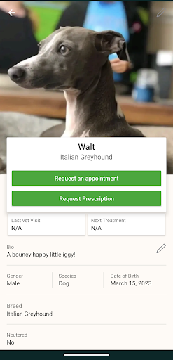 Vets4Pets Screen 3