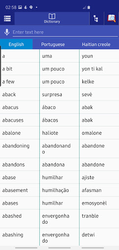 Portuguese Haitian Creole Dict