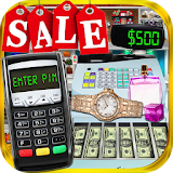 Credit Card Cash Register Simulator - Money Games icon