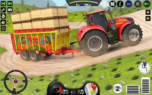 Tractor Farming Games Sim 3D