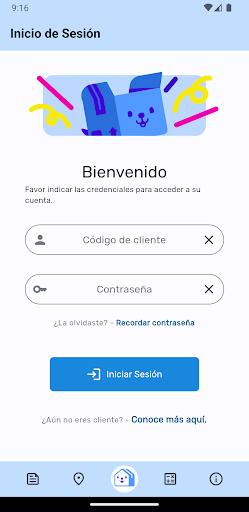 Android application Cainca Express screenshort