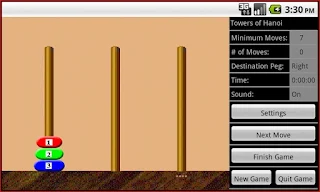 Towers of Hanoi - Screenshot 1