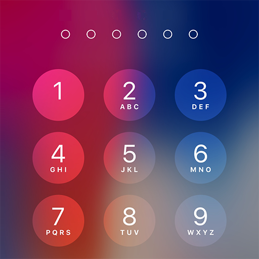 iOS Lock Screen iPhone 16 logo