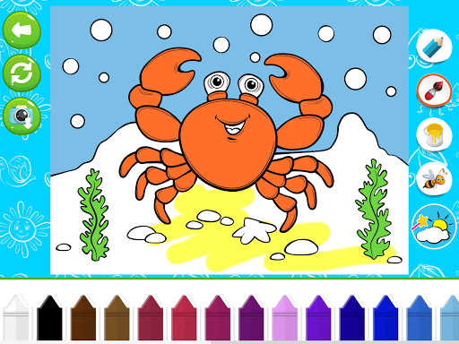 Screenshot of Coloring Pages for Kids