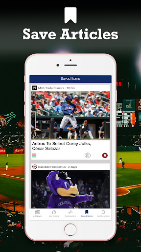 Screenshot of Fantasy Baseball News & Draft