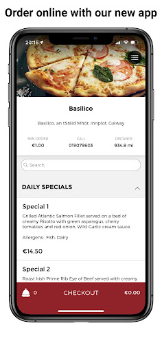 Basilico Oranmore Screen 2
