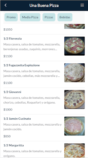 Una Buena Pizza Screen 2