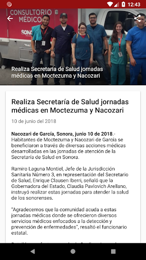 Salud Sonora Screen 3