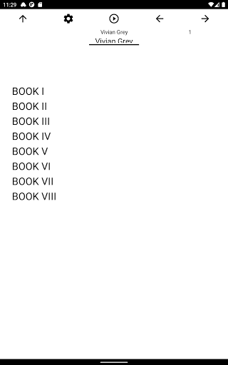 Book, Vivian Grey Screen 3