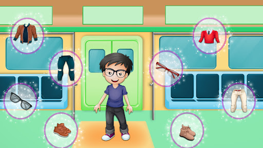 City Train Cleaning Game