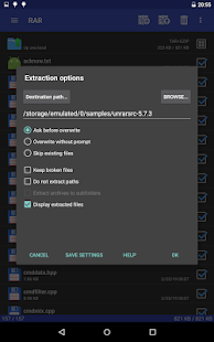 RAR  APK screenshots 11