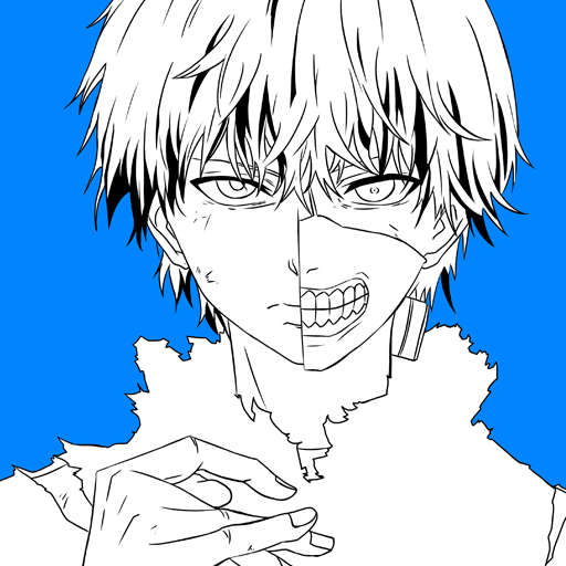 Speed Drawing Tokyo Ghoul - Tokyo Ghoul Anime Render - Free