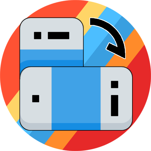 화면회전제어 자동회전제어 화면제어 logo