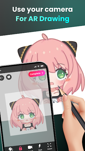 Screenshot of AR Drawing - Sketchar App