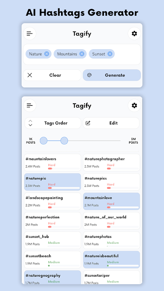 Tagify: hashtags for Instagram 3.3.8 APK + Mod (Pro) for Android