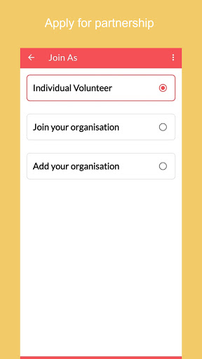 Android application Nobaflix Partner screenshort