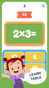 Captura 9 Tabla multiplicar para niños android