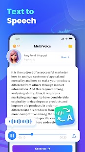 iMyFone VoxBox - Texte en voix Capture d'écran