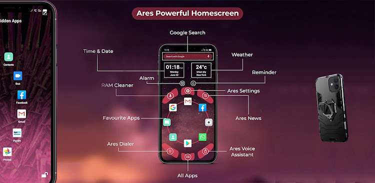 Ares Launcher -Themes Launcher - 3.6 - (Android)