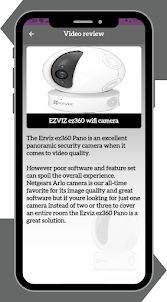 EZVIZ ez360 wifi camera Guide