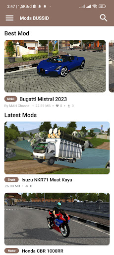 Mod Bussid Truck Offroad Screen 3