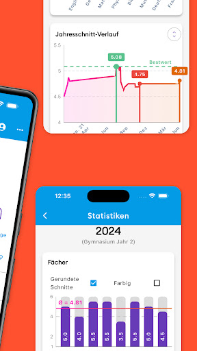 GradeX (Notenverwaltung) Screen 2